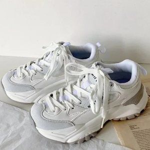 Daddy's shoes platform height-enhancing sneakers